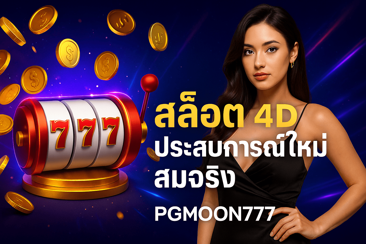 สล็อต 4D ประสบการณ์ใหม่สมจริงกับ PGMOON777