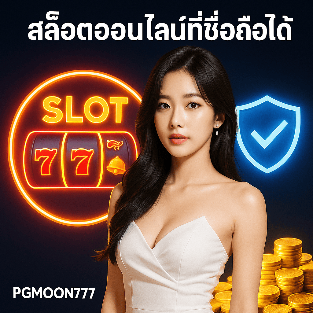 สล็อตออนไลน์ที่เชื่อถือได้ ปลอดภัย แตกง่าย ต้องที่ PGMOON777