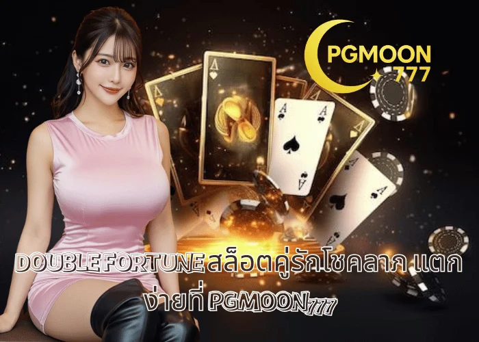 DOUBLE FORTUNE สล็อตคู่รักโชคลาภ แตกง่ายที่ PGMOON777