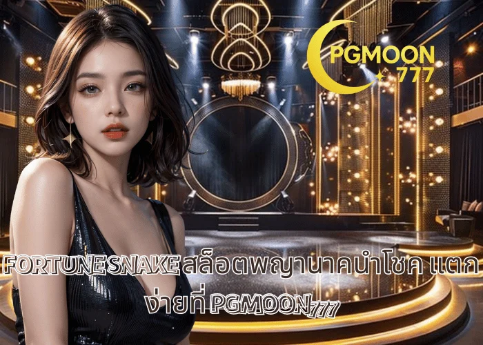 FORTUNE SNAKE สล็อตพญานาคนำโชค แตกง่ายที่ PGMOON777