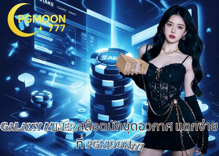 GALAXY MINER สล็อตนักขุดอวกาศ แตกง่ายที่ PGMOON777