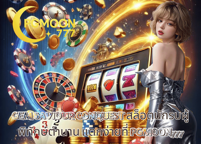 GEM SAVIOUR CONQUEST สล็อตนักรบผู้พิทักษ์ตำนาน แตกง่ายที่ PGMOON777