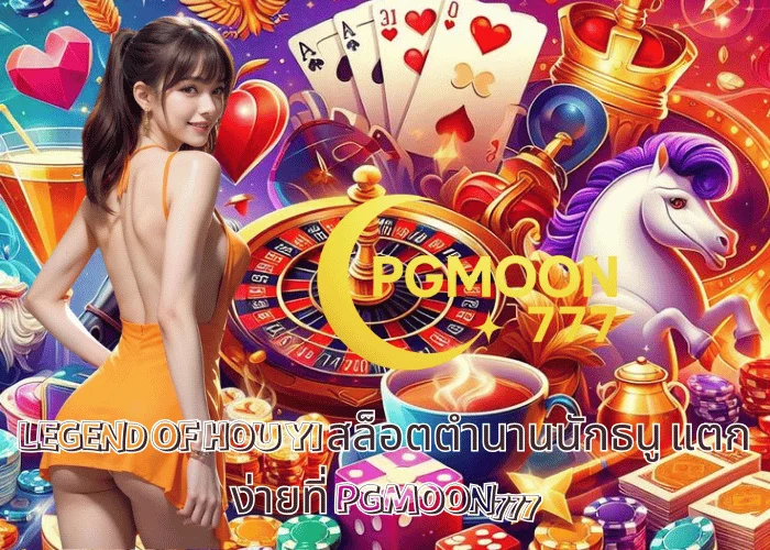LEGEND OF HOU YI สล็อตตำนานนักธนู แตกง่ายที่ PGMOON777