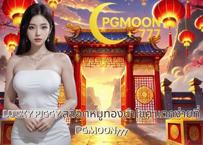 LUCKY PIGGY สล็อตหมูทองนำโชค แตกง่ายที่ PGMOON777