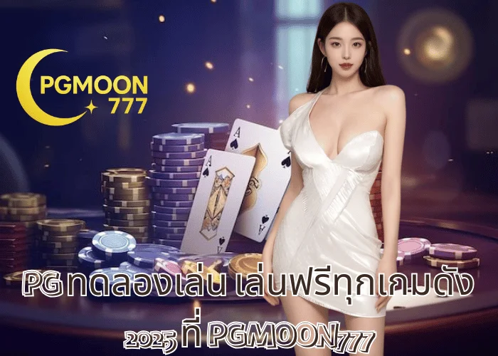 PG ทดลองเล่น เล่นฟรีทุกเกมดัง 2025 ที่ PGMOON777