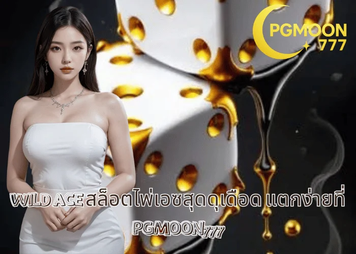 WILD ACE สล็อตไพ่เอซสุดดุเดือด แตกง่ายที่ PGMOON777