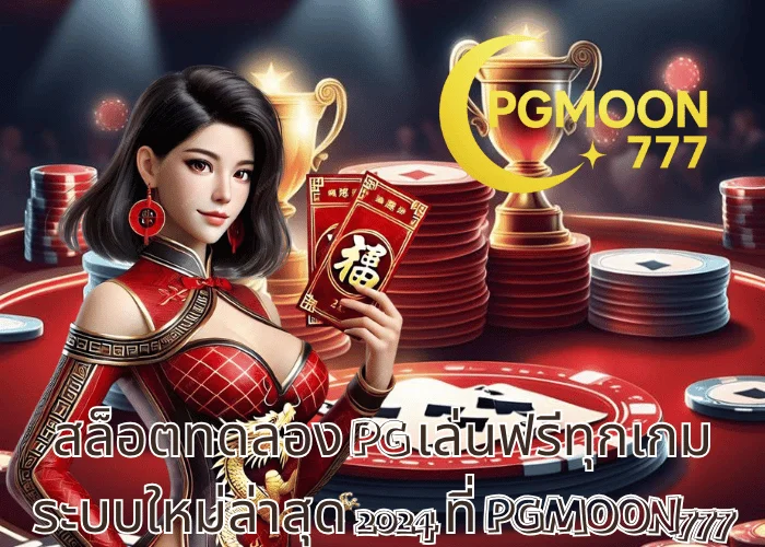 สล็อตทดลอง PG เล่นฟรีทุกเกม ระบบใหม่ล่าสุด 2024 ที่ PGMOON777